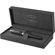 PARKER Stylo Roller Premium ESSENTIEL Sonnet Noir Mat CT Fin