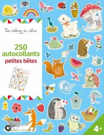 Les ateliers du calme : 250 autocollants : petites bêtes