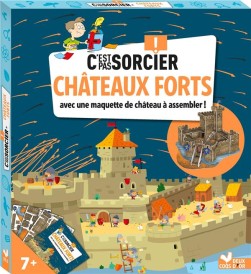 C'est pas sorcier ; chateaux forts ; avec une maquette de château à assembler !