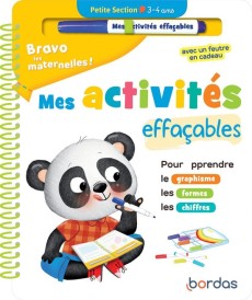 Bravo les maternelles ! : mes activités effaçables ; PS (édition 2021) (spirale)