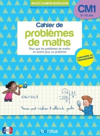 Cahier de problèmes de maths ; CM1 (édition 2024)