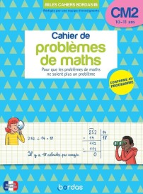 Cahier de problèmes de maths ; CM2 (édition 2024)