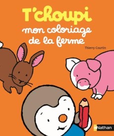 T'choupi : mon coloriage de la ferme