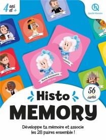 Histo memory : développe ta mémoire et associe les 28 paires ensemble ! (2e édition)