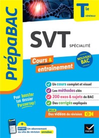 Prépabac cours & entraînement : SVT, spécialité ; terminale générale