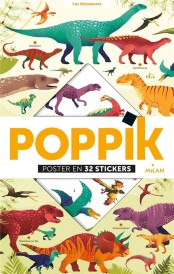 Poppik, poster ; les dinosaures