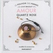 Kit bracelet ; le pouvoir des pierres ; amour quartz rose