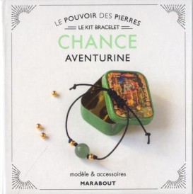 Kit bracelet ; le pouvoir des pierres ; chance aventurine