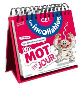 Les incollables : Un mot par jour ; CE1