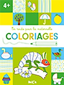 En route pour la maternelle ; coloriages