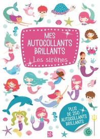 Mes autocollants brillants : les sirènes