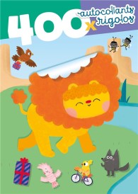 400 autocollants rigolos : vert lion
