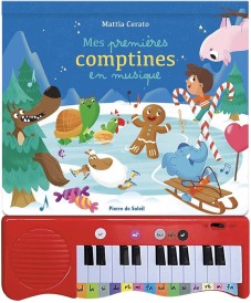 Livre piano - mes premieres comptines en musique
