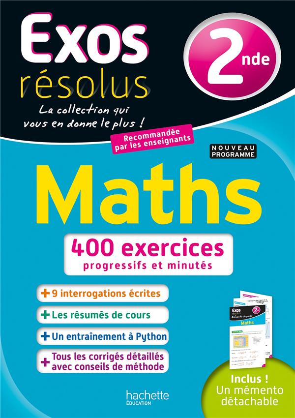 Exos résolus ; maths ; 2nde