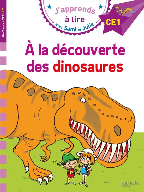 J'apprends à lire avec Sami et Julie ; à la découverte des dinosaures
