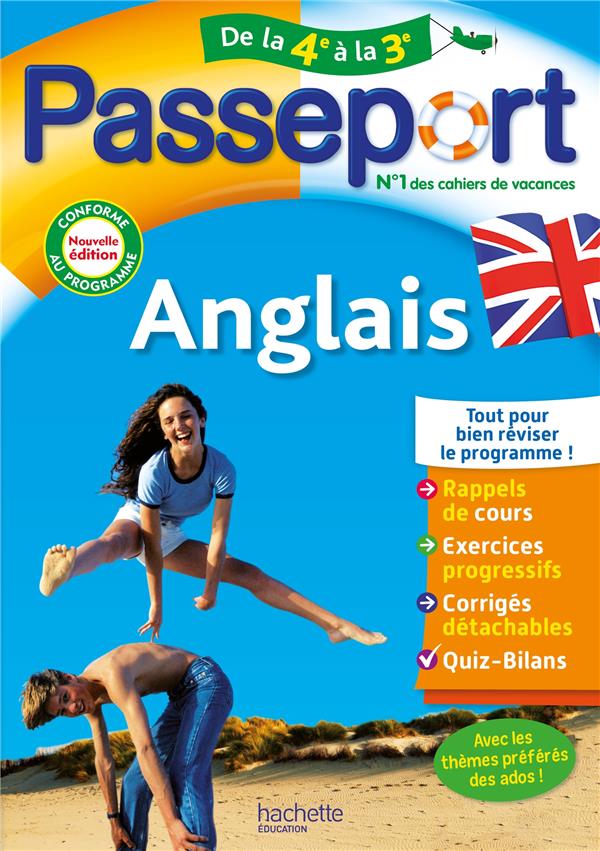 Passeport : anglais ; de la 4e à la 3e