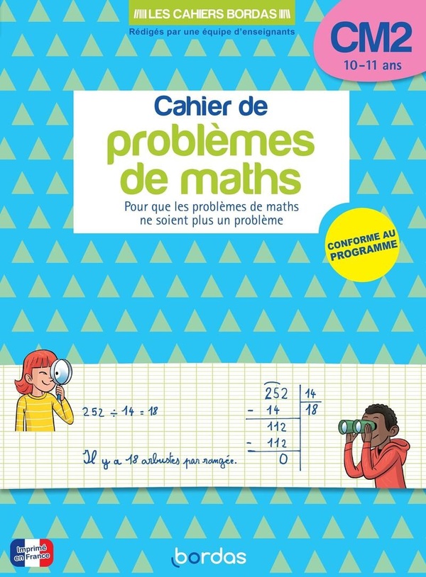 Cahier de problèmes de maths ; CM2 (édition 2024)