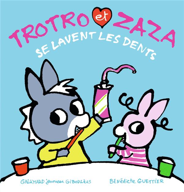 Trotro et Zaza se lavent les dents
