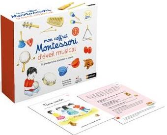 Mon coffret Montessori ; jeux musicaux (coffret)