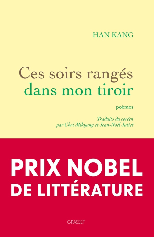 Ces soirs rangés dans mon tiroir (Traduction conjointe de Jean-Noël Juttet)