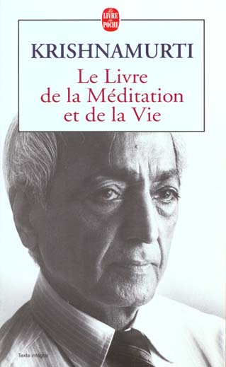 Le livre de la meditation et de la vie