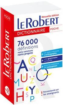 Dictionnaire le Robert de poche