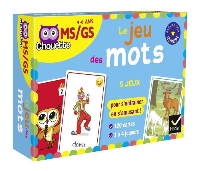 Chouette entraînement : le jeu des mots ; MS, GS