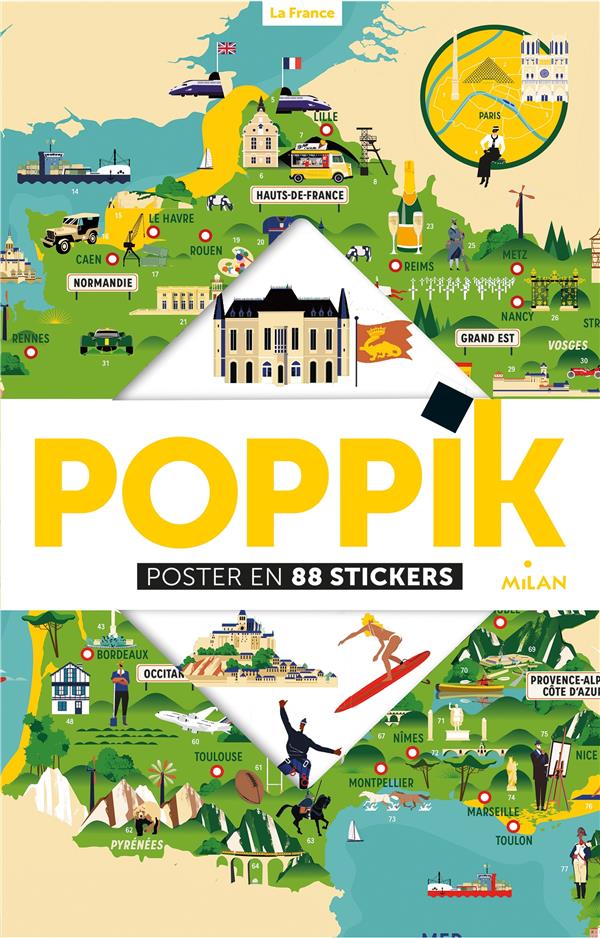 Poppik, poster : la France