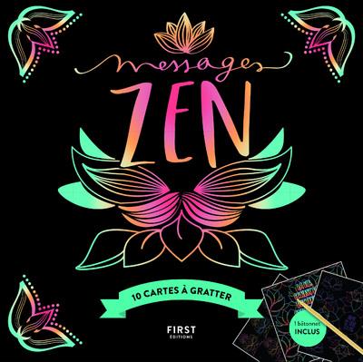 Messages zen ; 10 cartes à gratter