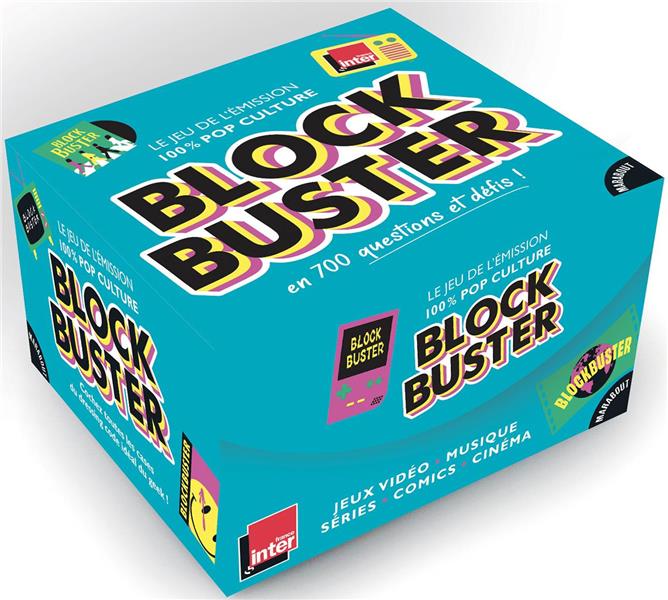 Blockbuster ; le jeu de l'émission 100% pop culture