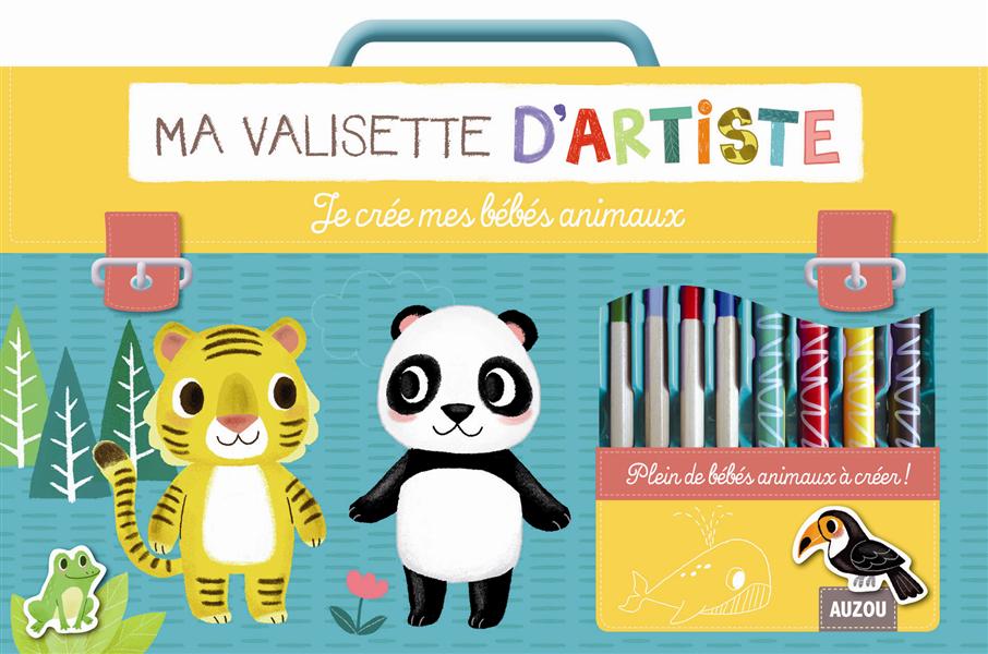 Ma valisette d'artiste : je crée mes bébés animaux