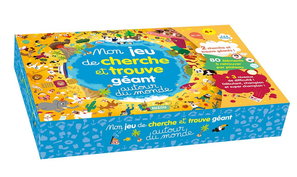 Cherche et trouve géant ; le jeu ; autour du monde !