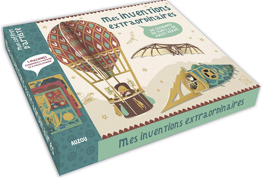 Mes inventions extraordinaires ; de Léonard de Vinci et de Jules Verne