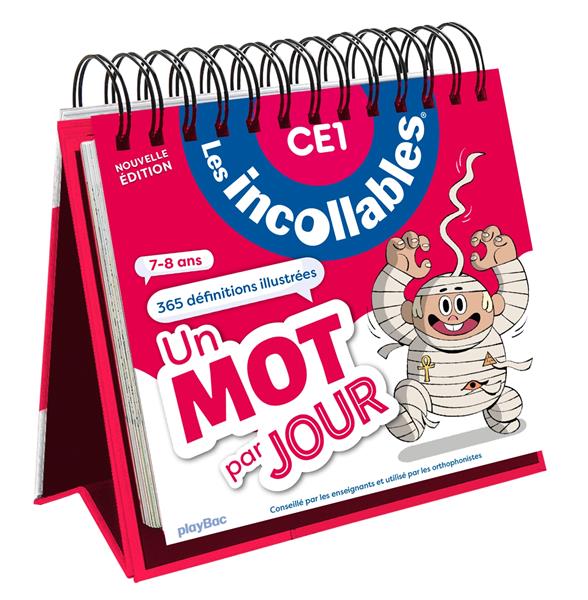 Les incollables : Un mot par jour ; CE1