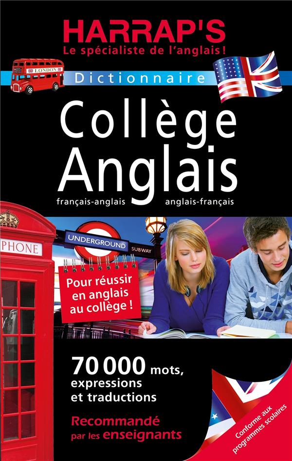 Dictionnaire collège anglais ; français-anglais / anglais-français