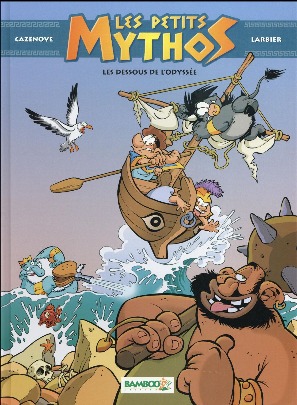 Les Petits Mythos t.6 ; les dessous de l'Odyssée