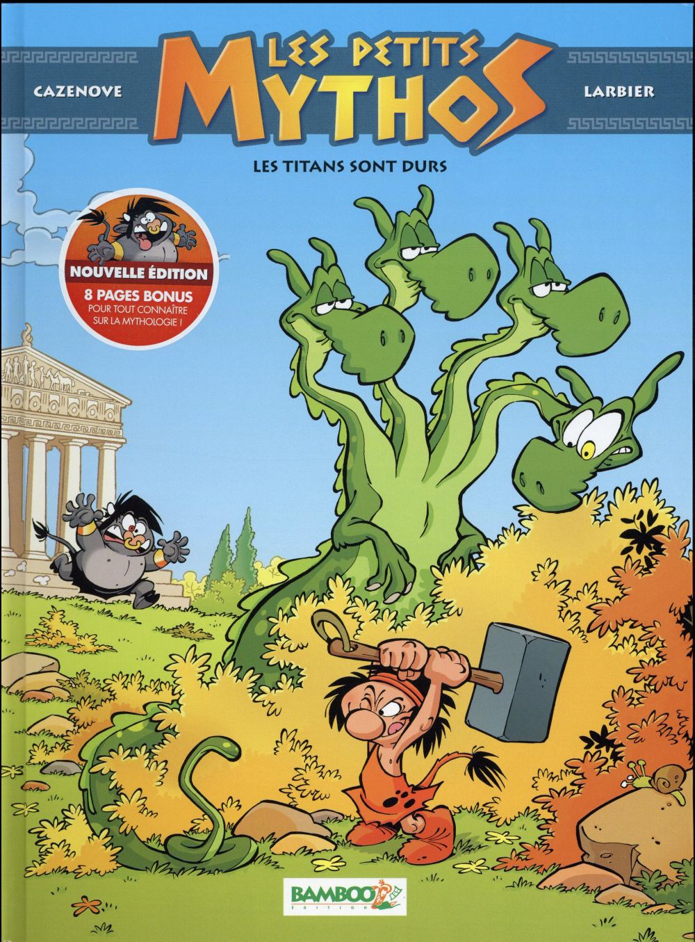 Les Petits Mythos t.3 ; les Titans sont durs (+ 8 pages sur la mythologie)