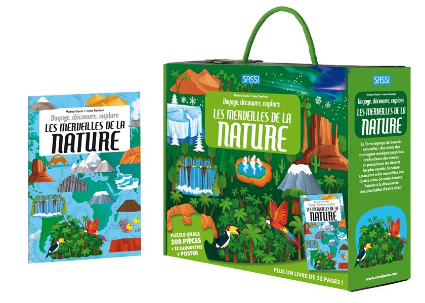 Voyage, découvre, explore ; les merveilles de la nature