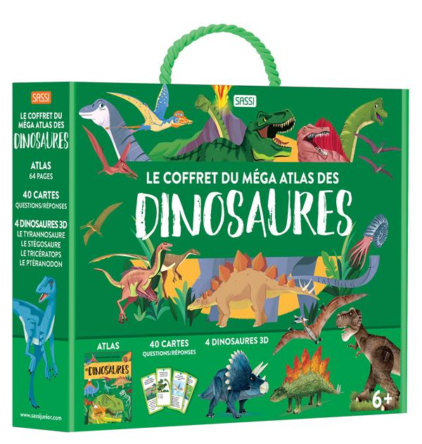Le coffret du mega atlas des dinosaures