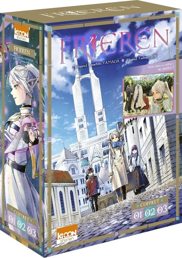 Frieren : coffret Tomes 1 à 3