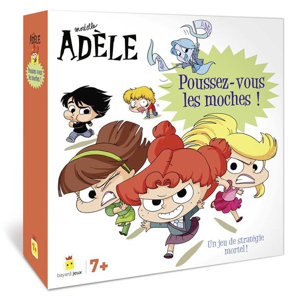 Mortelle Adèle : poussez-vous les moches ! un jeu de stratégie mortel !