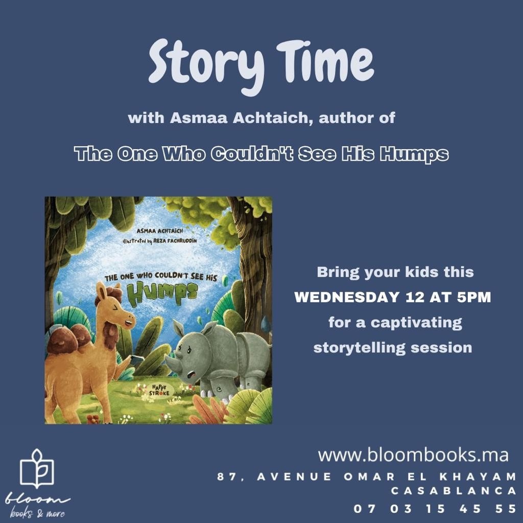 Storytelling July 12th starting at 5pm