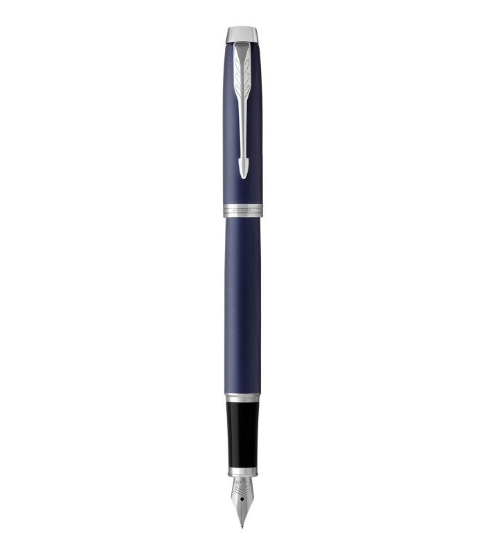 PARKER IM Stylo plume, bleu mat, encre bleue, Coffret1931647