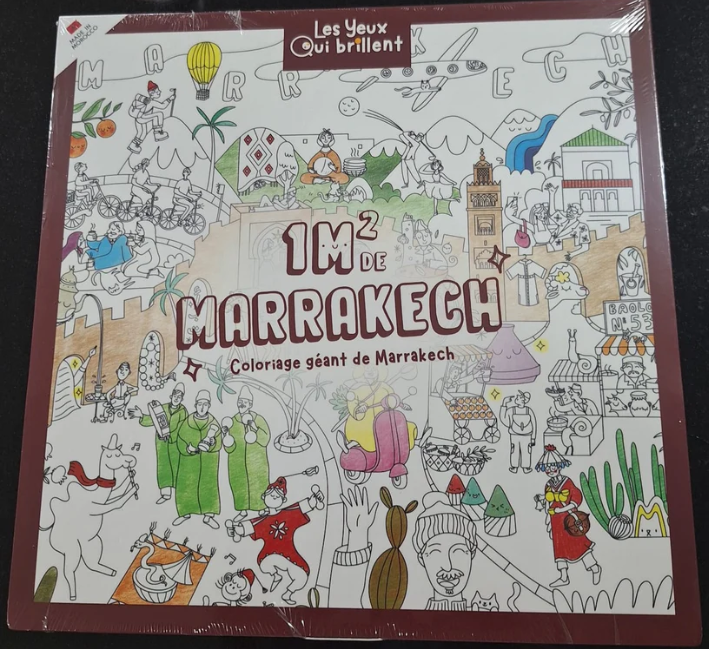 1 M2 DE MARRAKECH - COLORIAGE